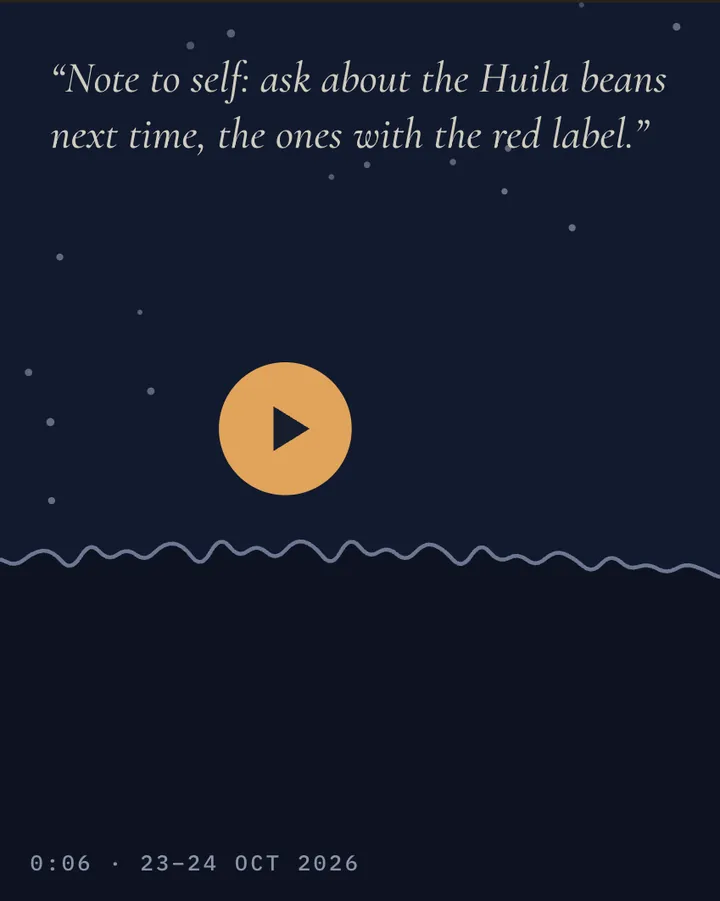 A Lucid poster from Commonplace, drawn by the app