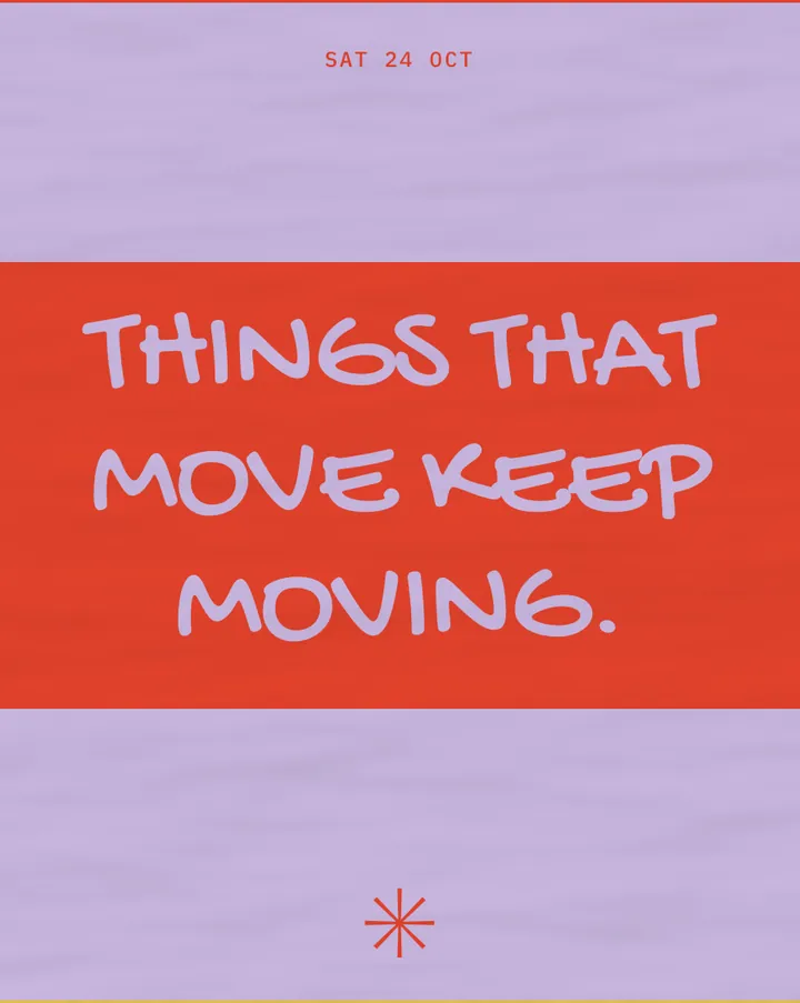 A Retro poster from Commonplace, drawn by the app